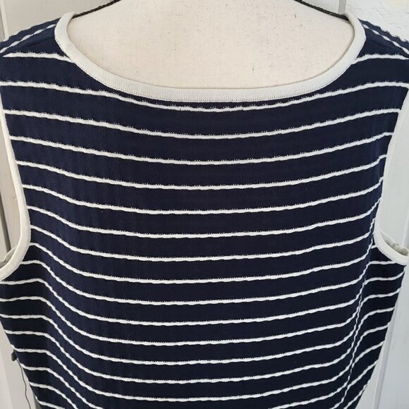 Tommy Hilfiger Plus Sleeveless Striped Sweater Dress 2X - Picture 3 of 11